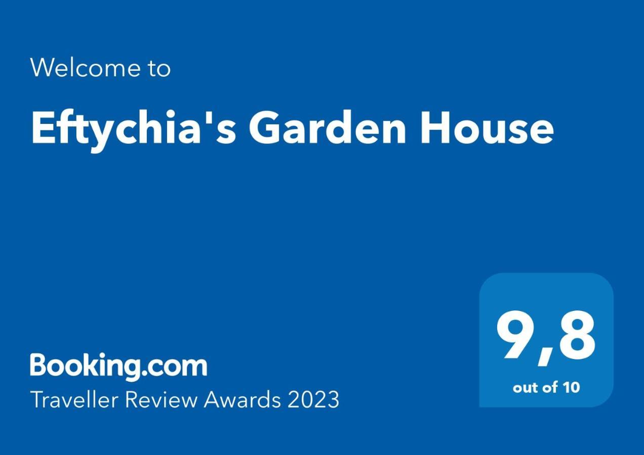 Eftychia'S Garden House Apartamento Kompitsion Exterior foto